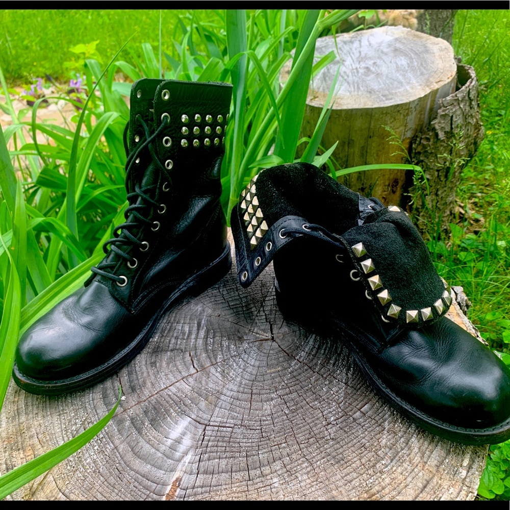 Black Combat Boots